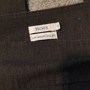 Rickis 14 gray trousers